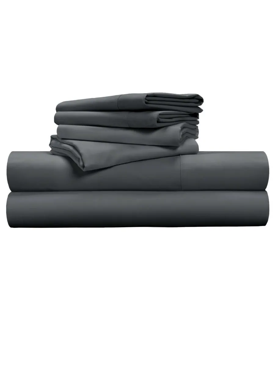 Комплект постельного белья Tencel Soft & Smooth, 6 предметов, размер California King Pillow Guy