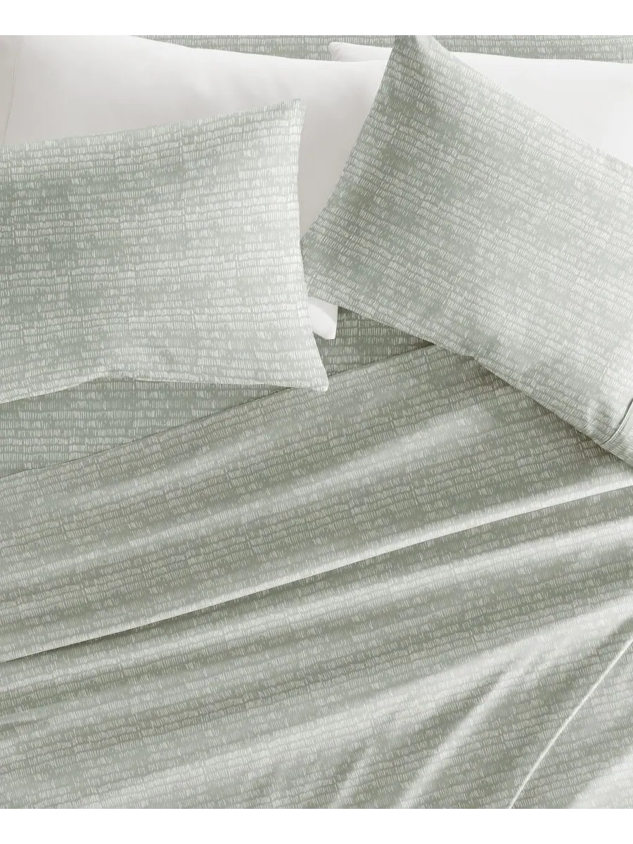 Комплект постельного белья Soft Lines из 3 предметов, размер Twin ienjoy Home — изображение 4 из 4, зеленый