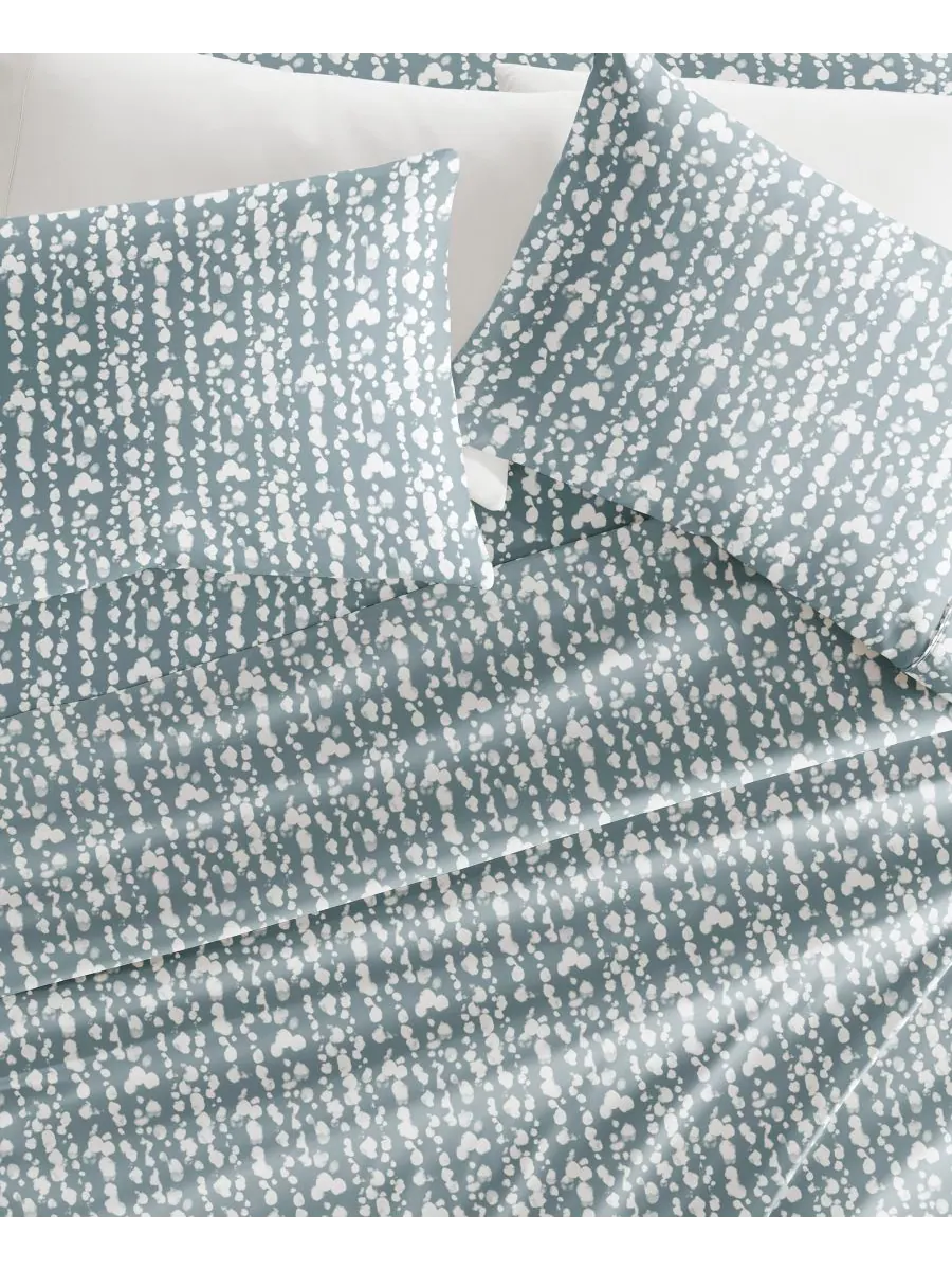 Комплект постельного белья Soft Lines из 3 предметов, размер Twin ienjoy Home — изображение 2 из 4, синий