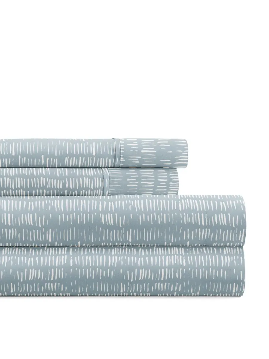 Комплект постельного белья Soft Lines из 3 предметов, размер Twin ienjoy Home — изображение 2 из 4, синий