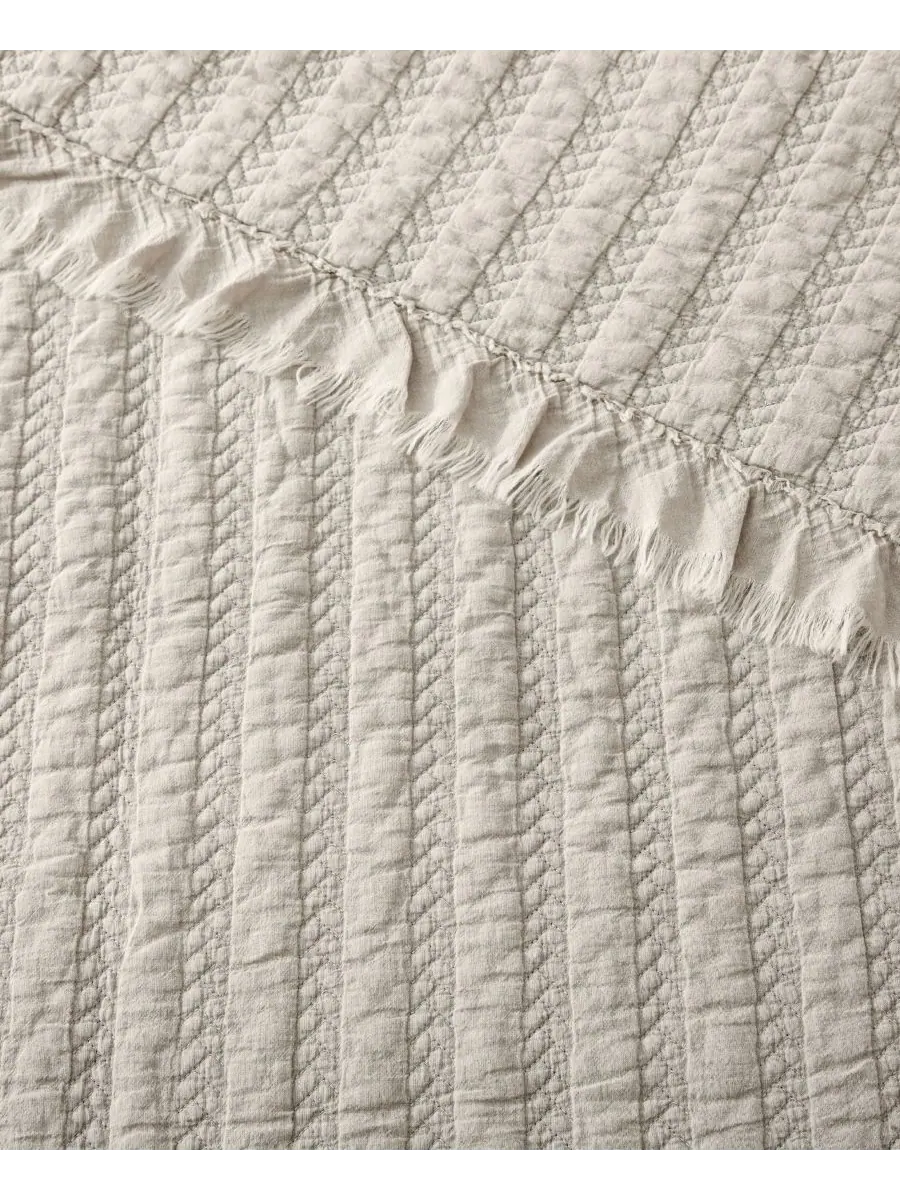 Комплект постельного белья Wilhemina Stone Washed, 3 предмета, размер Full/Queen Levtex — изображение 7 из 7, прозрачный
