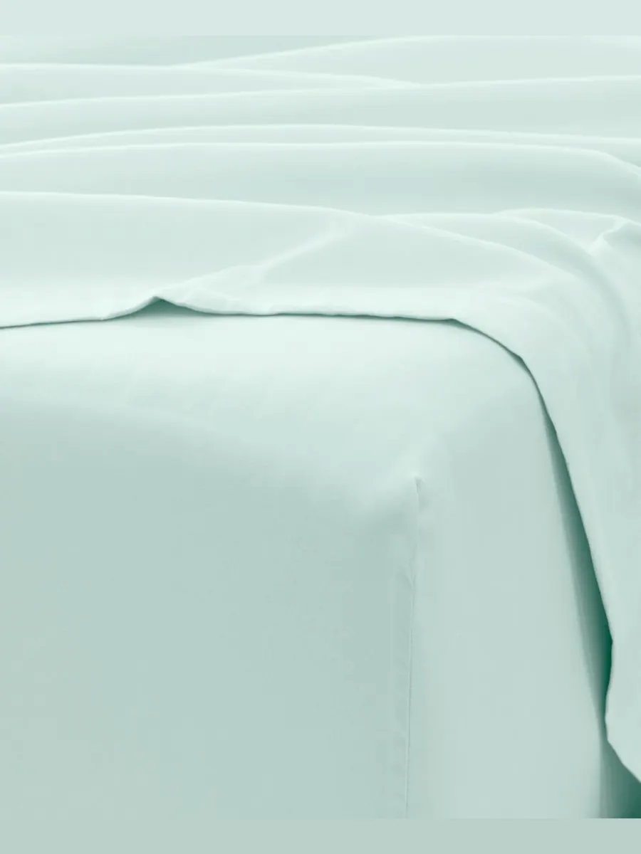 Комплект постельного белья Solids in Style из 6 предметов, размер King Ienjoy Home — изображение 5 из 5, мята