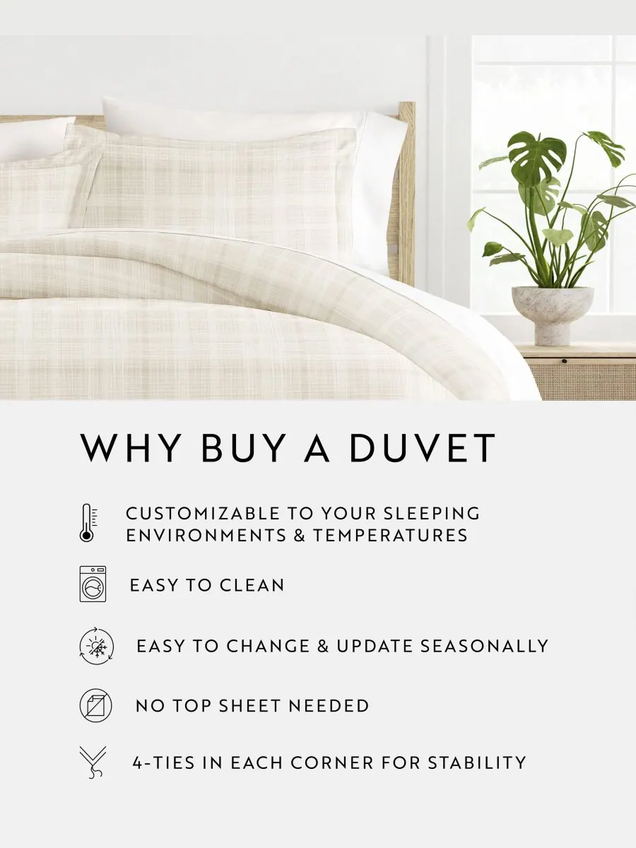 Комплект постельного белья Elegant Designs с узором, размер Twin/Twin XL ienjoy Home, Ray Thatch — изображение 3 из 10