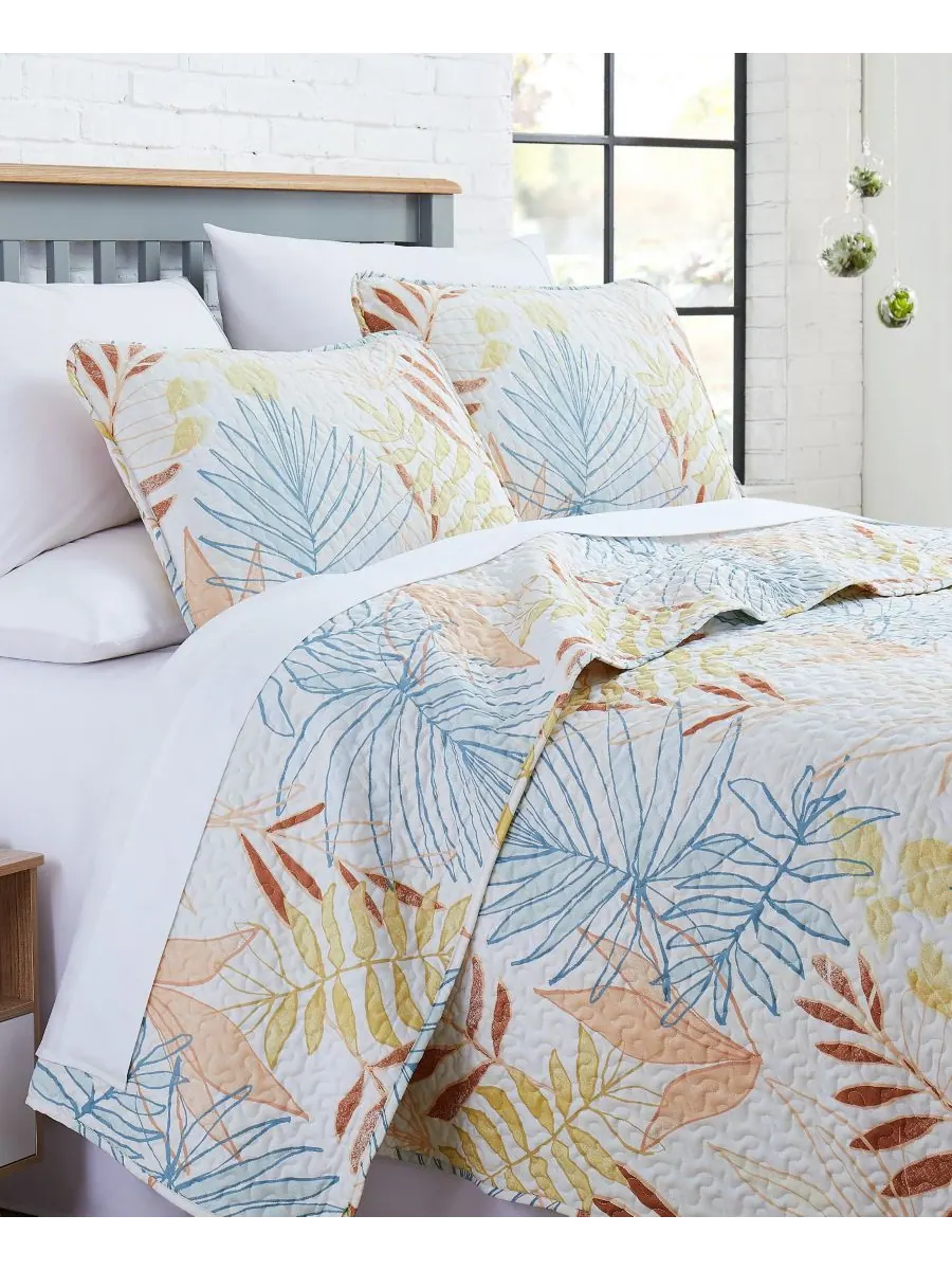 Комплект постельного белья Tropic Leaf из 3 предметов, размер Twin/Twin XL Southshore Fine Linens — изображение 3 из 4