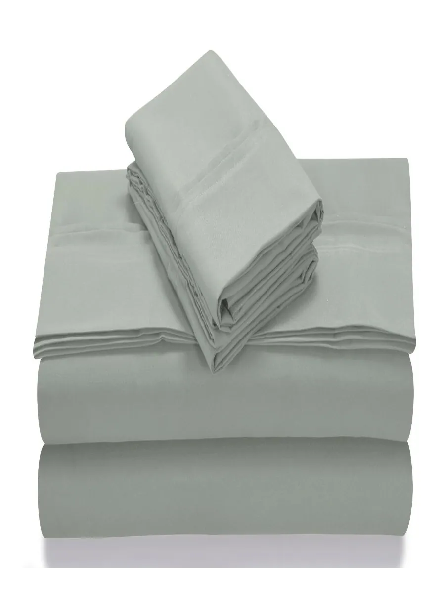 Комплект постельного белья Super Soft Solid Easy Care Extra Deep Pocket, размер Queen Очень мягкий — изображение 3 из 3
