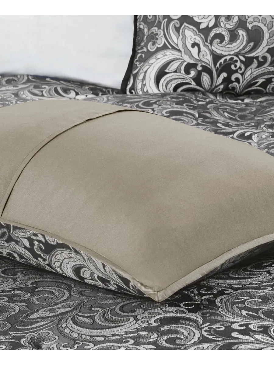Комплект мебели brystol из 24 предметов, размер queen. Madison Park Essentials — изображение 8 из 9, черный