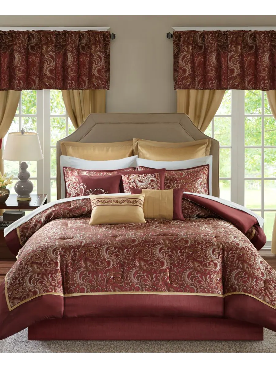 Комплект мебели brystol из 24 предметов, размер queen. Madison Park Essentials