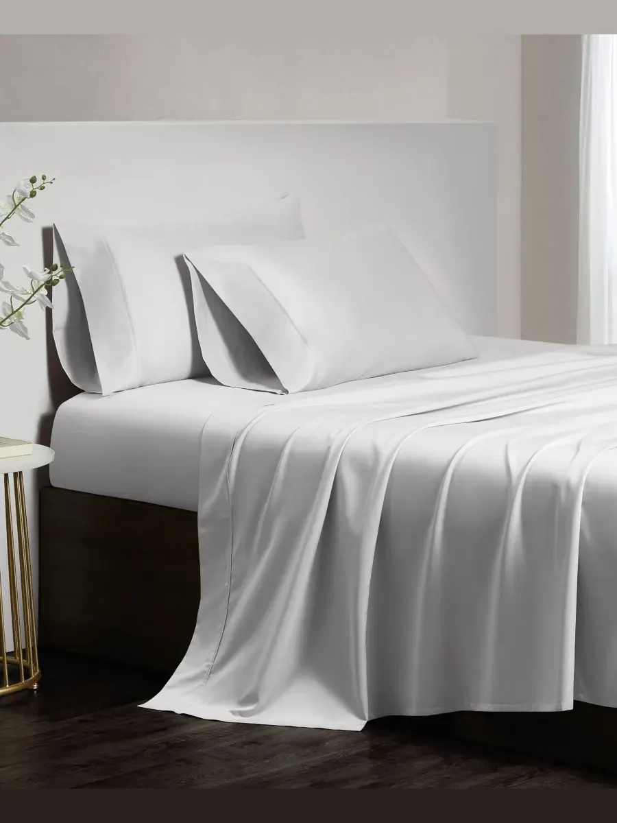 Комплект постельного белья Luxe из 4 предметов, 100% египетский хлопок, плотность ткани 700 TC