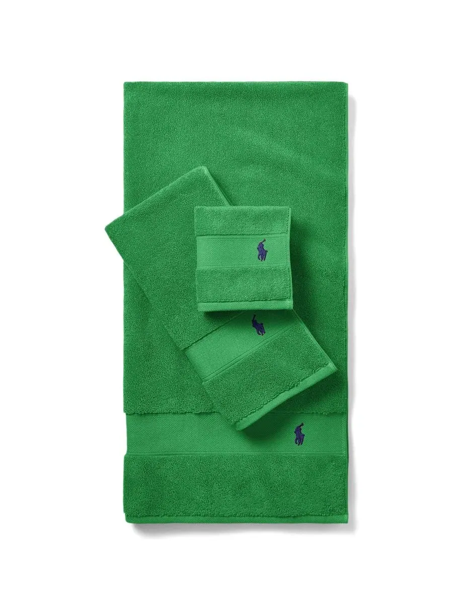 Хлопковое банное полотенце для игрока в поло, 147 x 76 см Polo Ralph Lauren — изображение 3 из 4