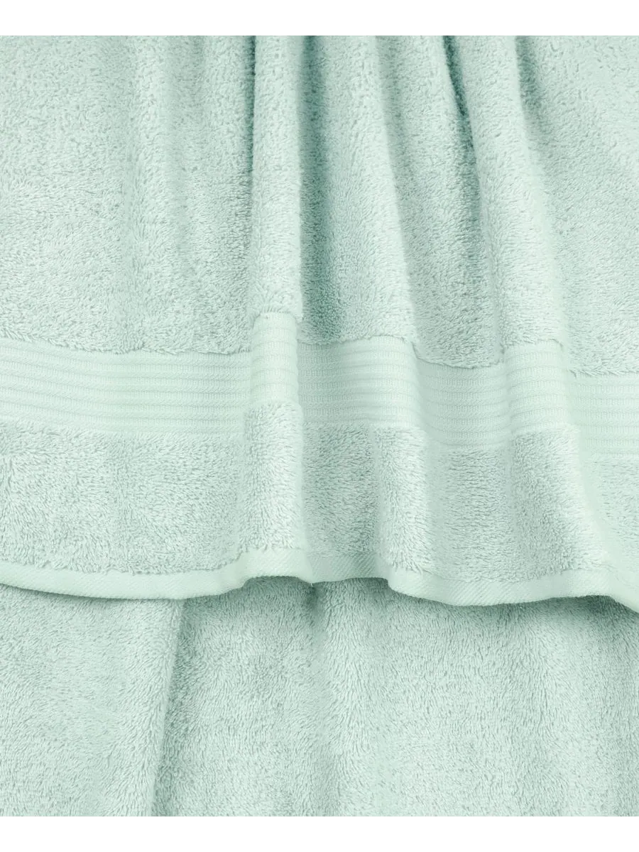 Набор банных полотенец Bekos Premium из 100% турецкого хлопка, 4 предмета American Soft Linen — изображение 3 из 5, мята
