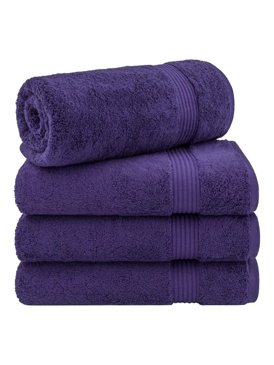 Набор банных полотенец Bekos Premium из 100% турецкого хлопка, 4 предмета American Soft Linen