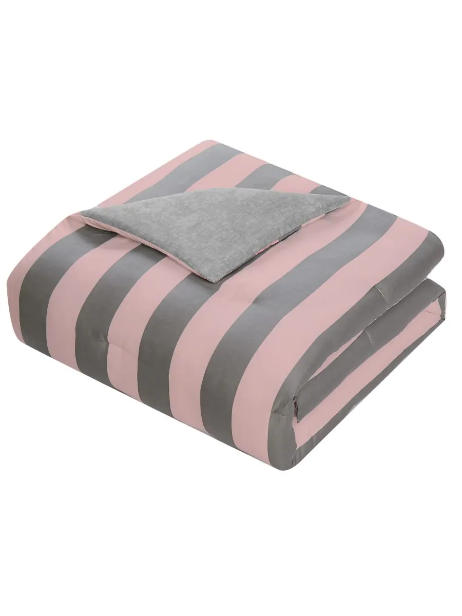 Комплект постельного белья Cabana Stripe, двусторонний, 5 предметов, размер Twin/Twin XL Juicy — изображение 5 из 7