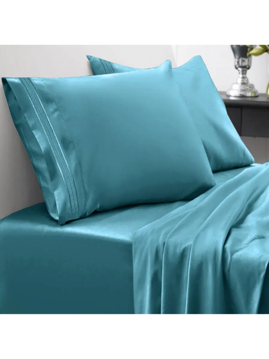 Комплект постельного белья из микрофибры, 4 предмета, размер Queen Sweet Home Collection