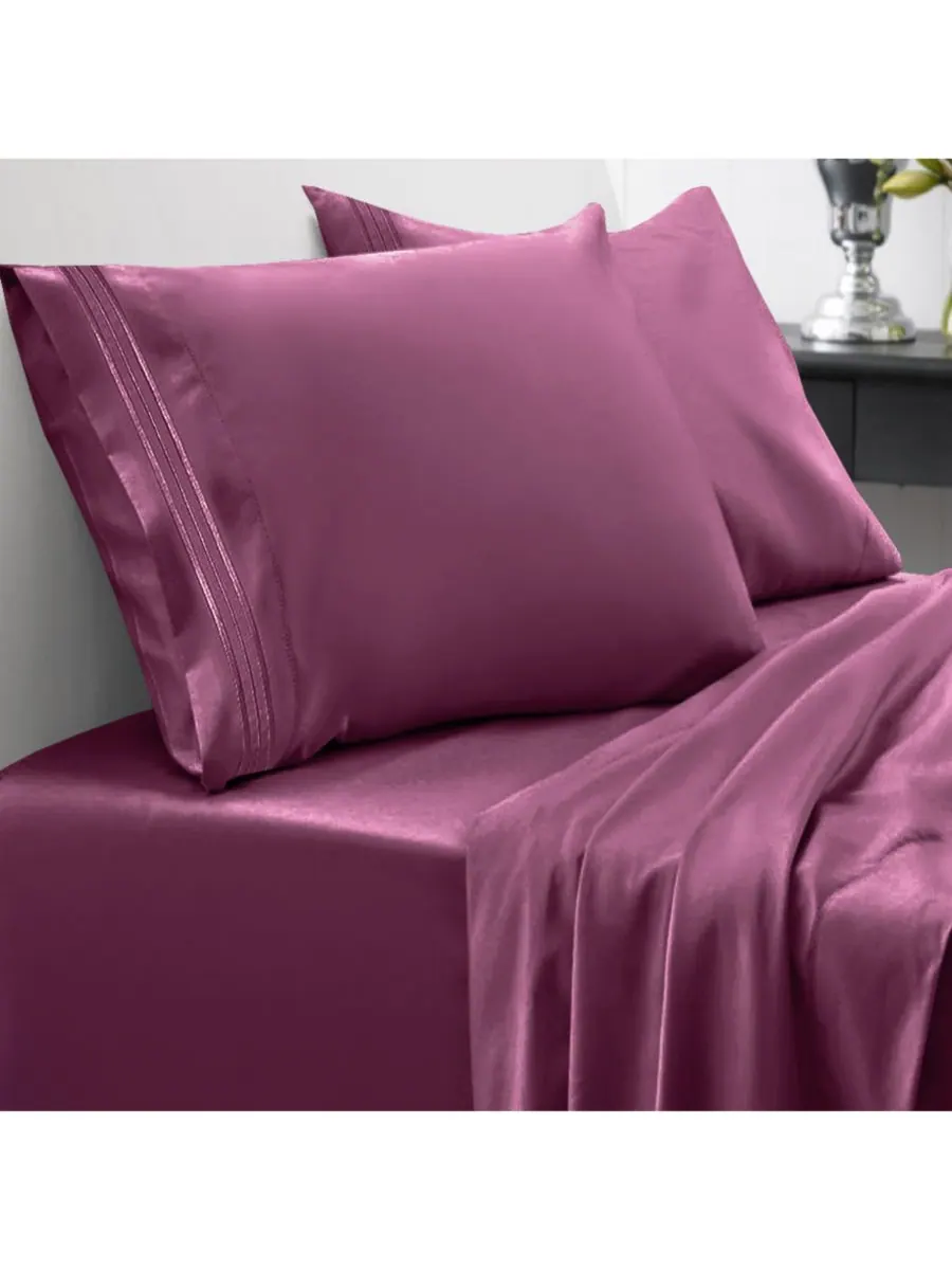 Комплект постельного белья из микрофибры, 4 предмета, размер Queen Sweet Home Collection