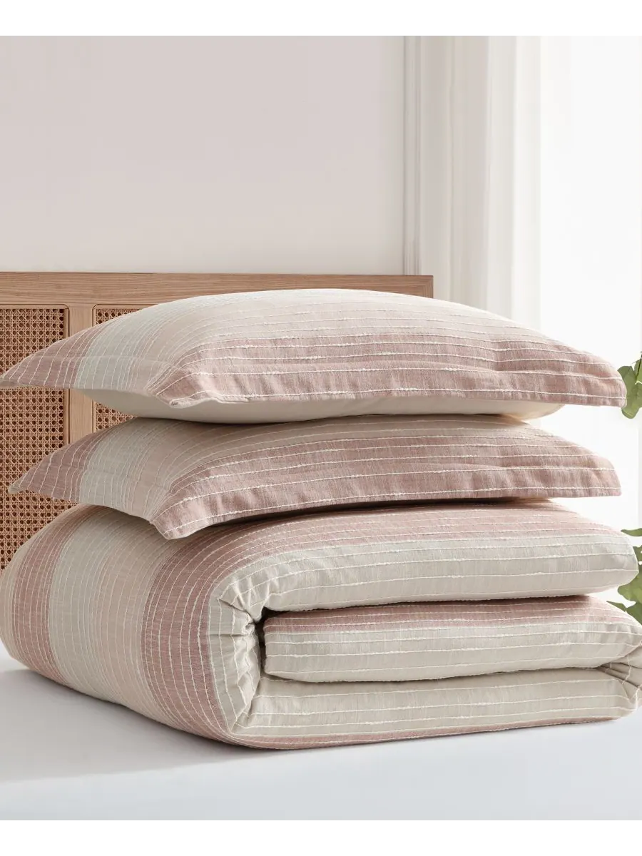 Комплект постельного белья из 2 предметов с текстурой песочные полосы, размер Twin/Twin XL Levtex — изображение 5 из 5