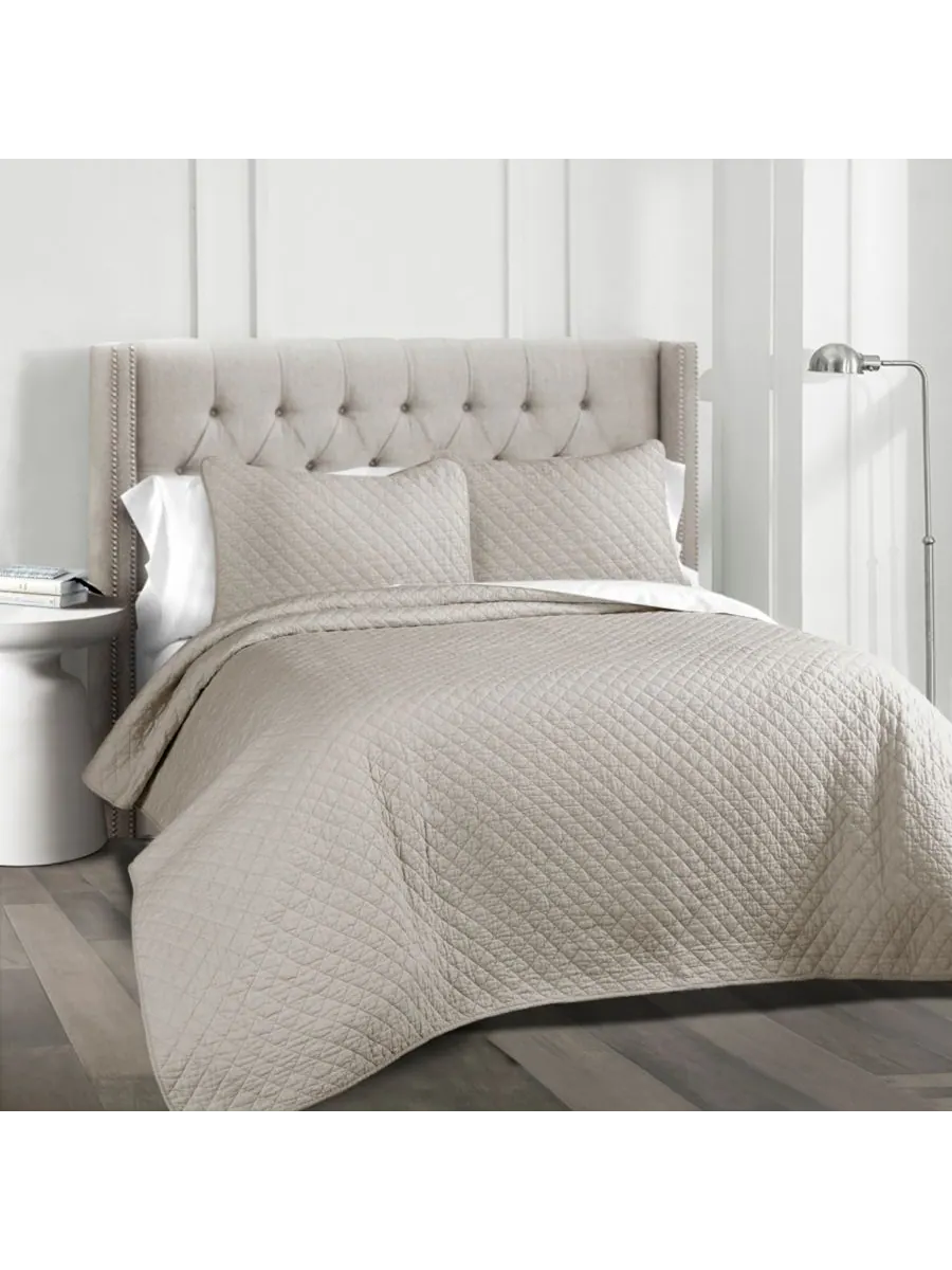 Комплект постельного белья Ava Cotton из 3 предметов, размер King Lush Décor