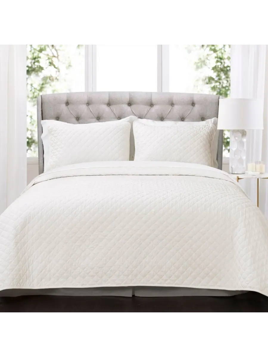 Комплект постельного белья Ava Cotton из 3 предметов, размер King Lush Décor
