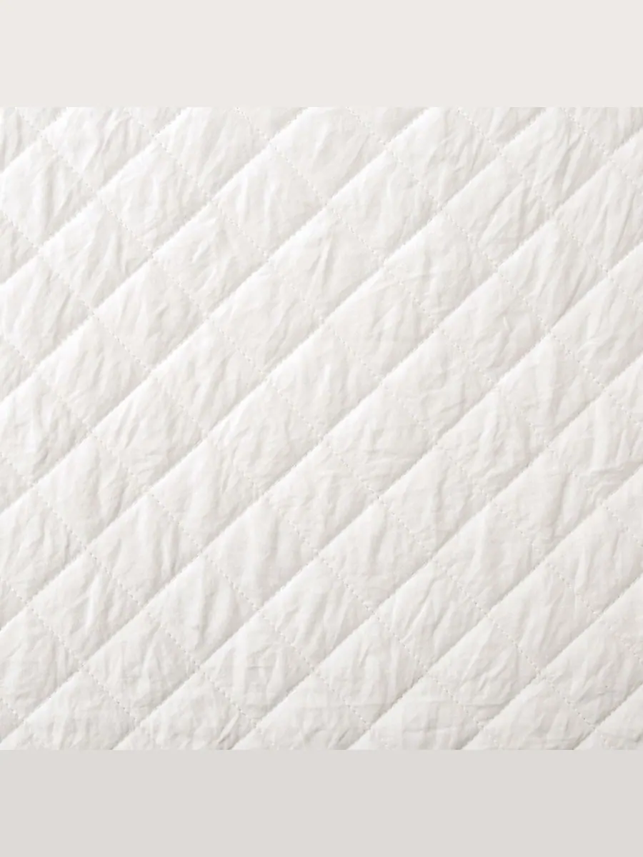 Комплект постельного белья Ava Cotton из 3 предметов, размер King Lush Décor — изображение 3 из 3, белый
