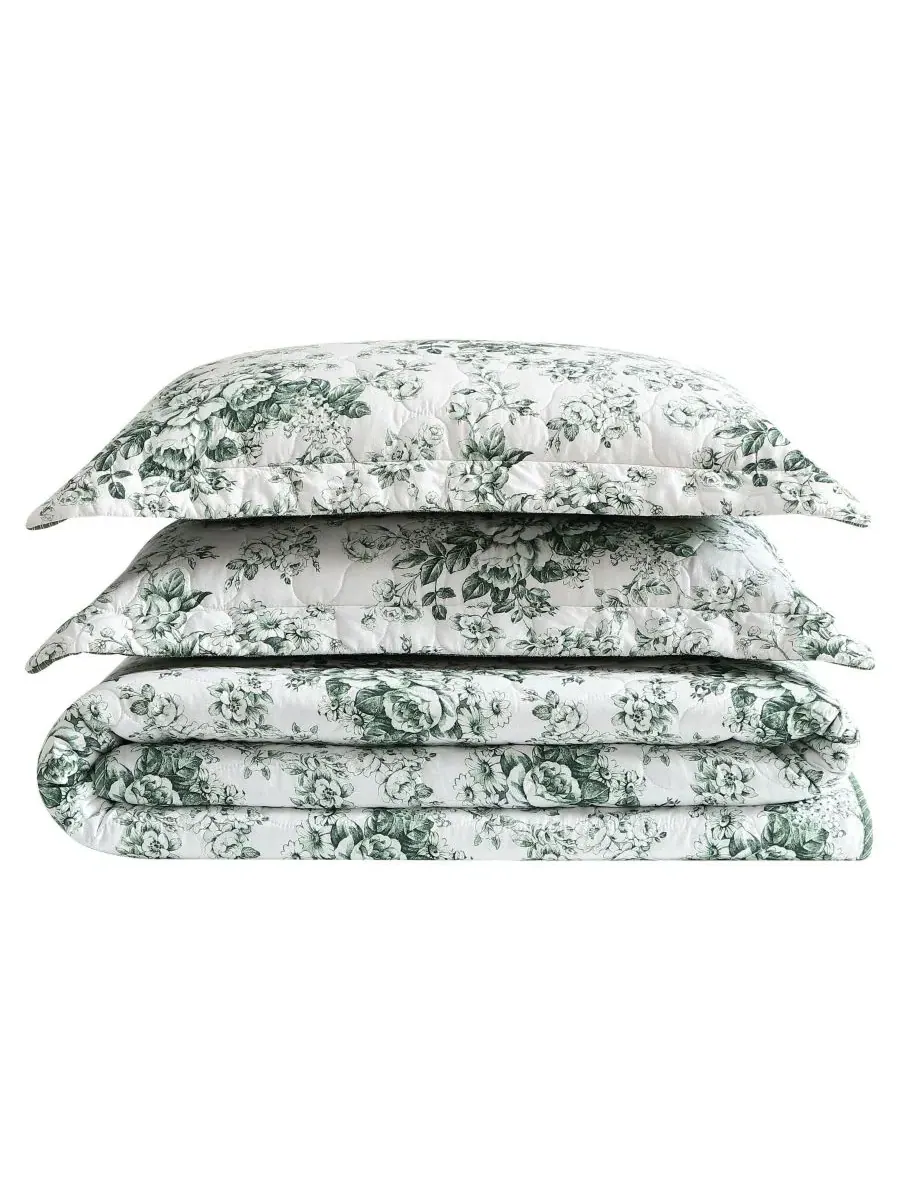 Двусторонний комплект постельного белья Toile Delight из 3 предметов, размер Full/Queen Laura Ashley — изображение 7 из 8