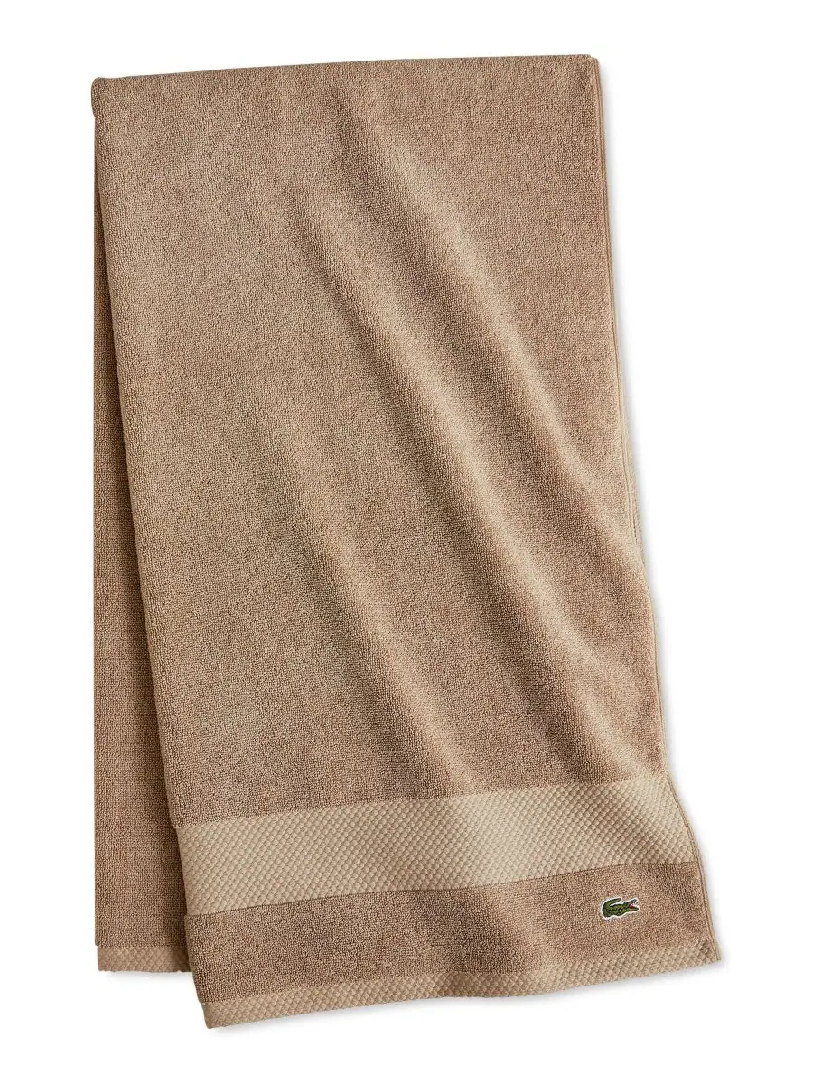 Антимикробная банное полотенце Heritage из хлопка Supima, 89 x 178 см Lacoste Home