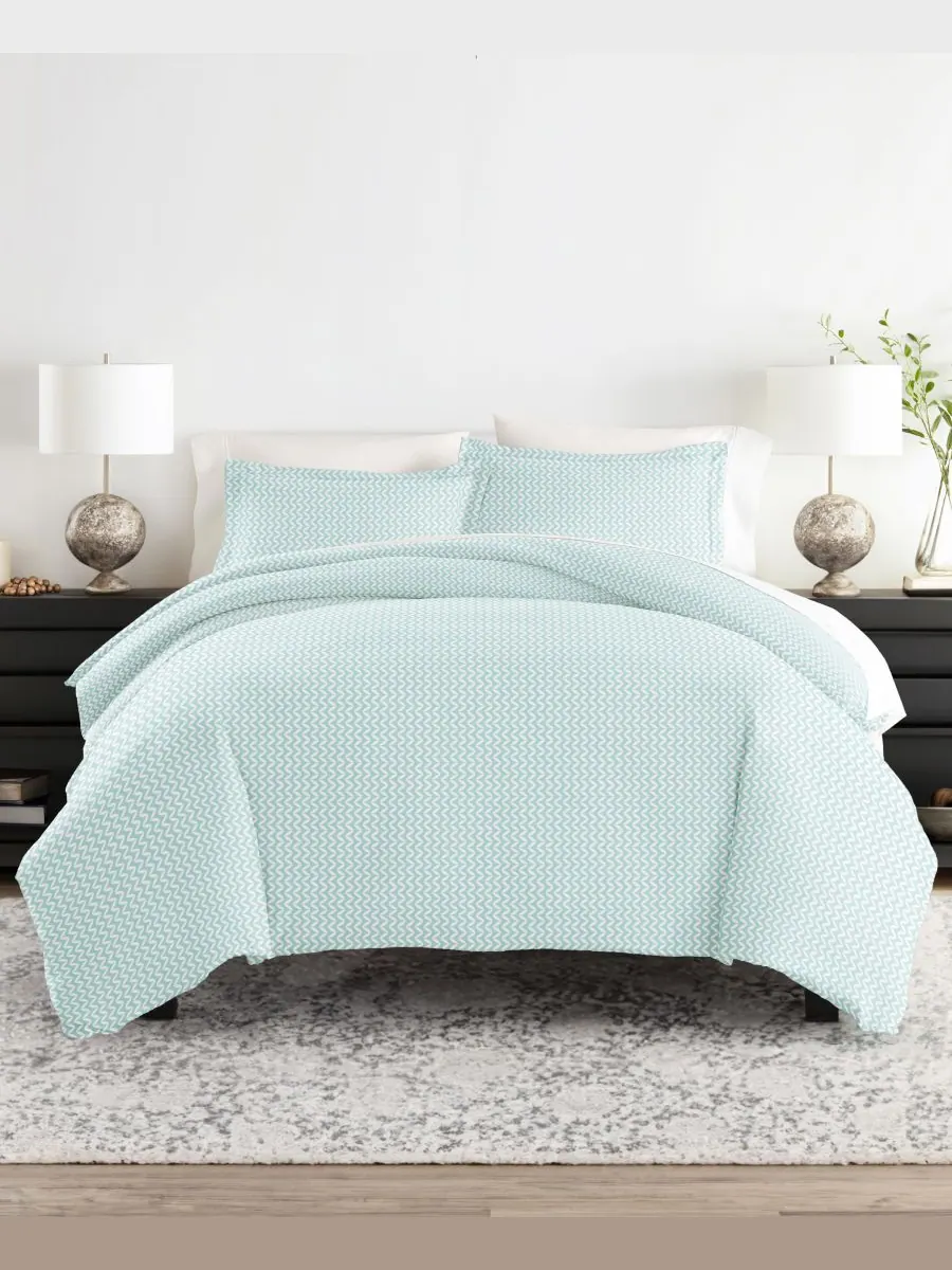 Комплект постельного белья Tranquil Sleep с узором, размер Full/Queen Ienjoy Home