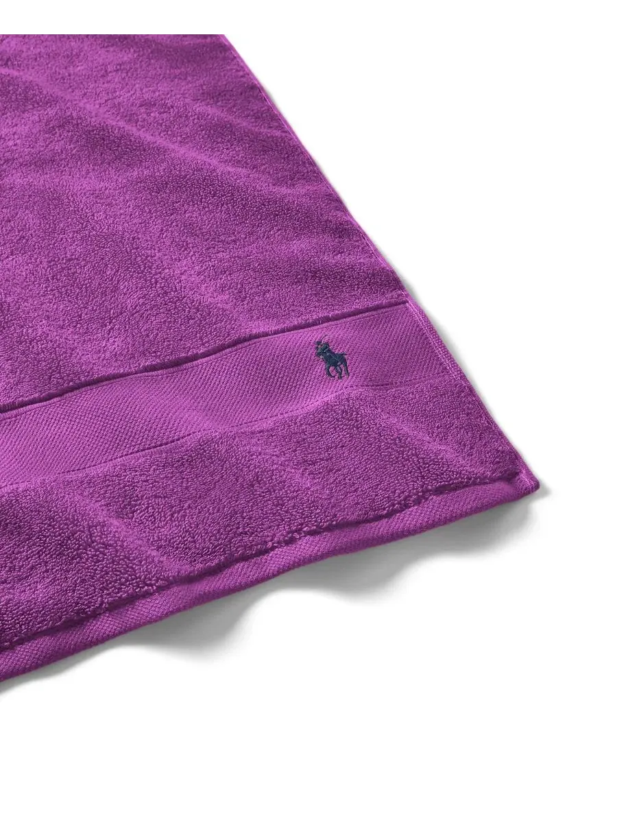 Хлопковый коврик, 53 x 79 см Polo Ralph Lauren — изображение 2 из 4, фиолетовый