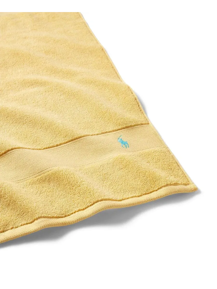 Хлопковый коврик, 53 x 79 см Polo Ralph Lauren — изображение 2 из 4, желтый