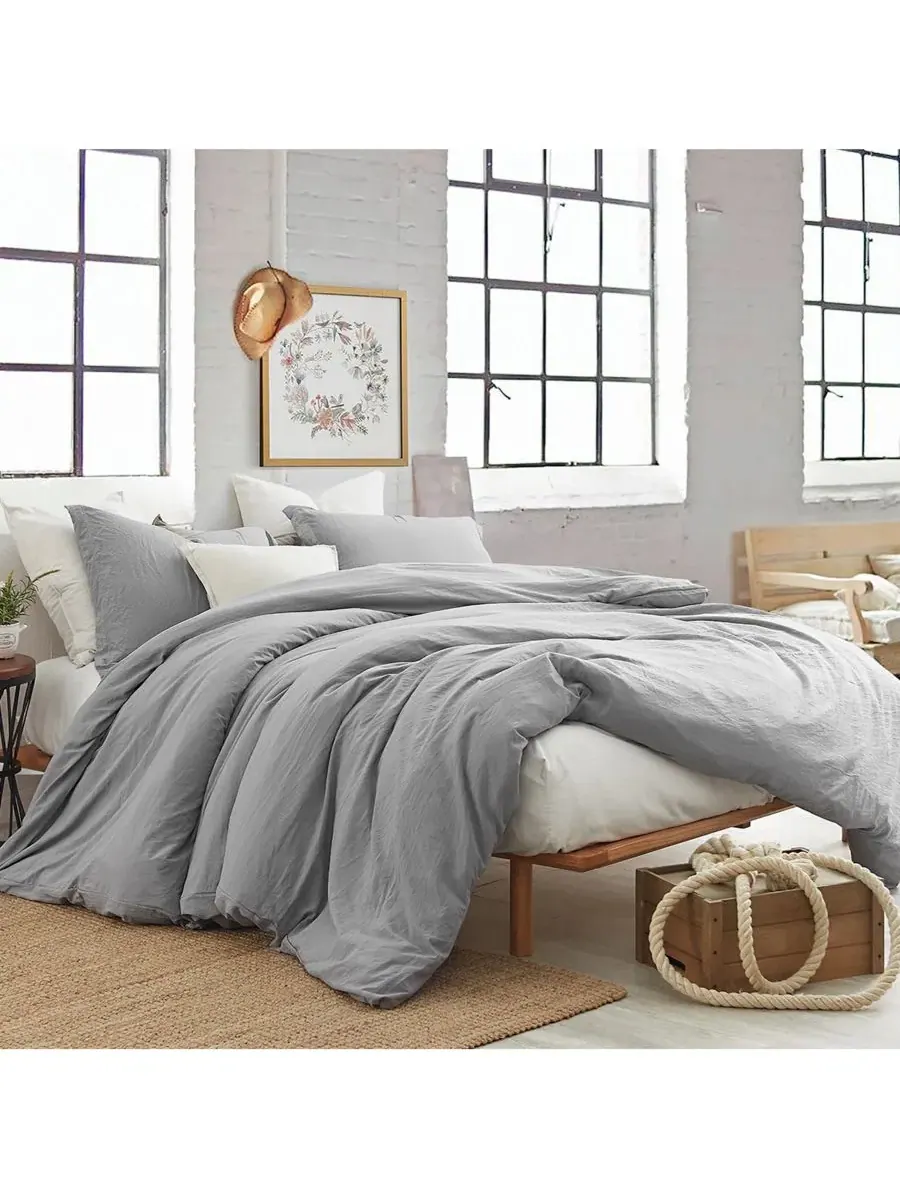Комплект стеганого одеяла с пододеяльником Loft Coma Inducer Coma Inducer — серебристый