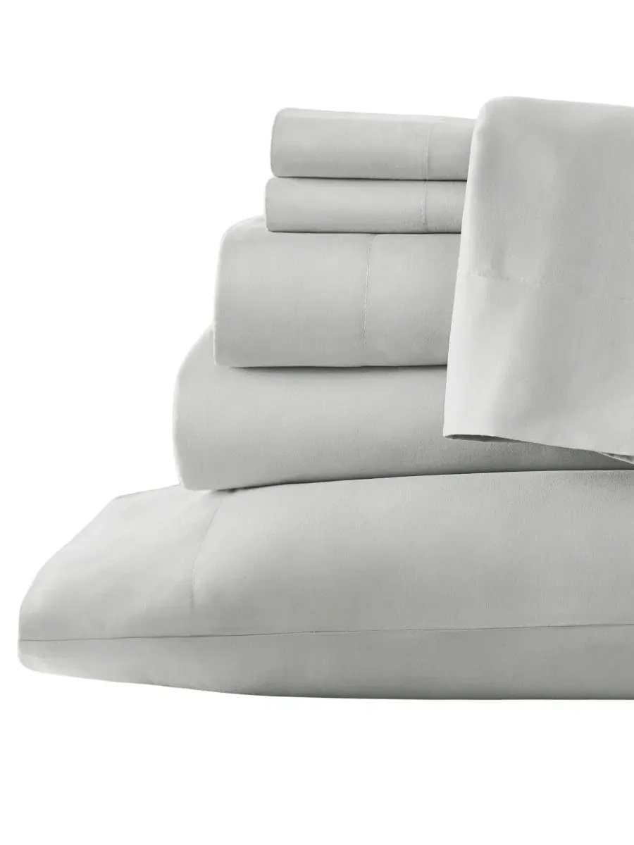 Комплект постельного белья с простыней на резинке, 6 предметов, Queen Southshore Fine Linens