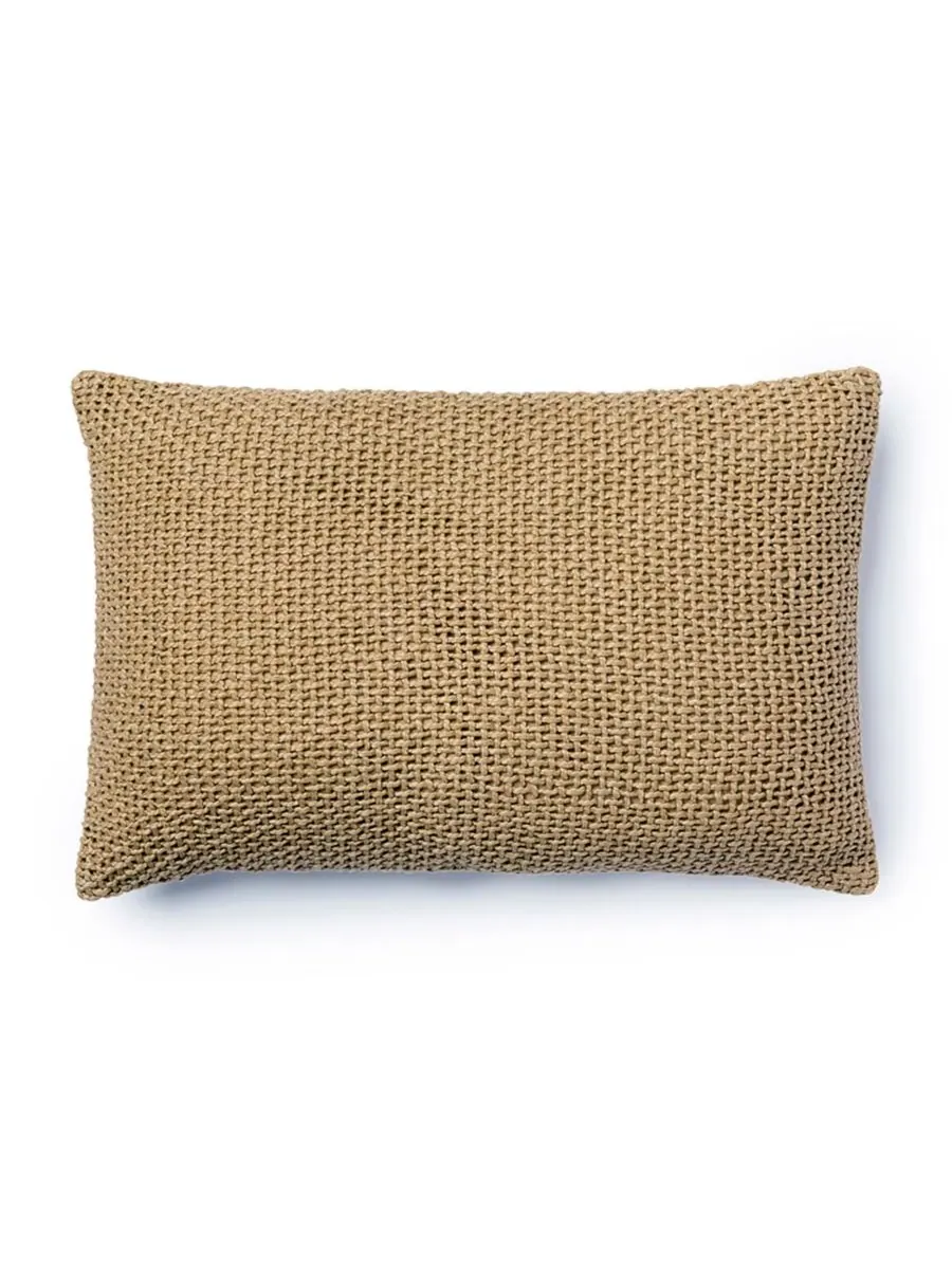 Чехлы для поясничных подушек Madera Cross Weave, 14" x 20", комплект из 2 штук IHI Home — изображение 2 из 7, прозрачный