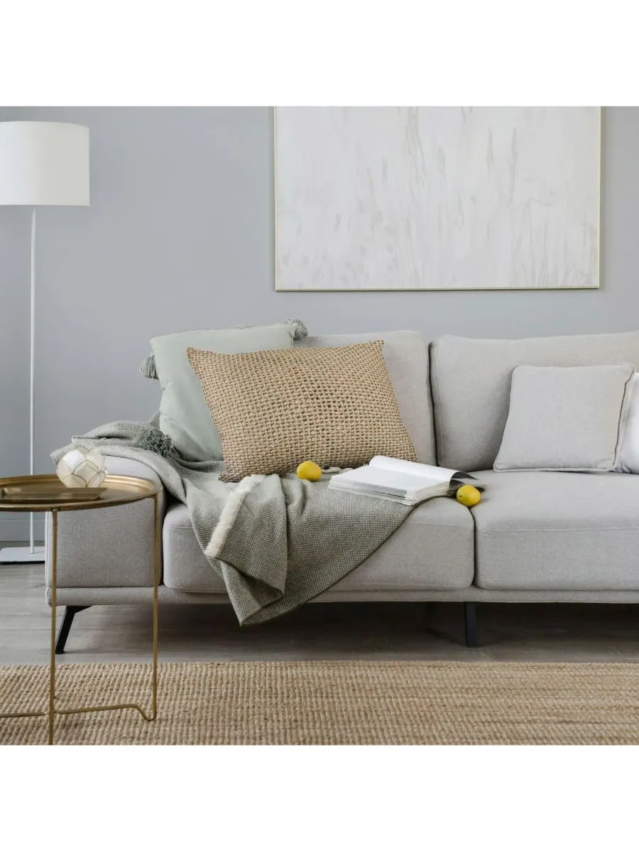 Чехлы для поясничных подушек Madera Cross Weave, 14" x 20", комплект из 2 штук IHI Home — изображение 6 из 7, прозрачный