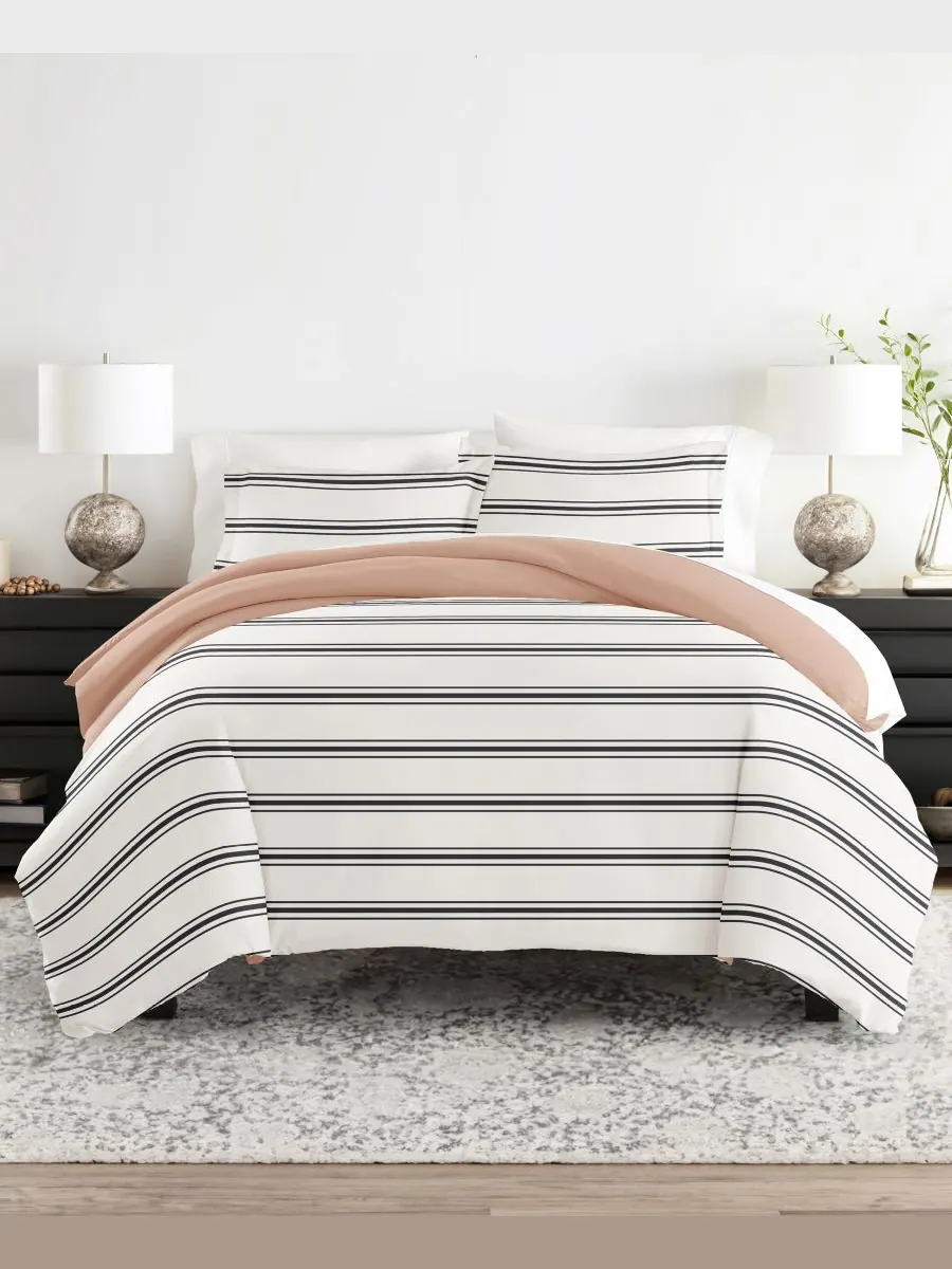 Комплект постельного белья Ultra Soft, двусторонний, 3 предмета, размер King/California King Ienjoy