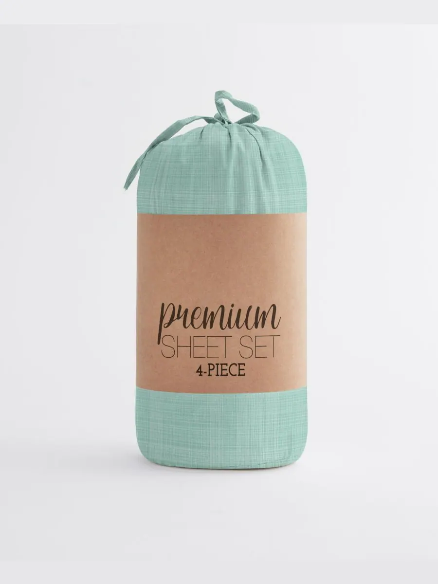 Комплект постельного белья Timeless Classics Premium Ultra Soft Pattern из 4 предметов, размер — изображение 5 из 9