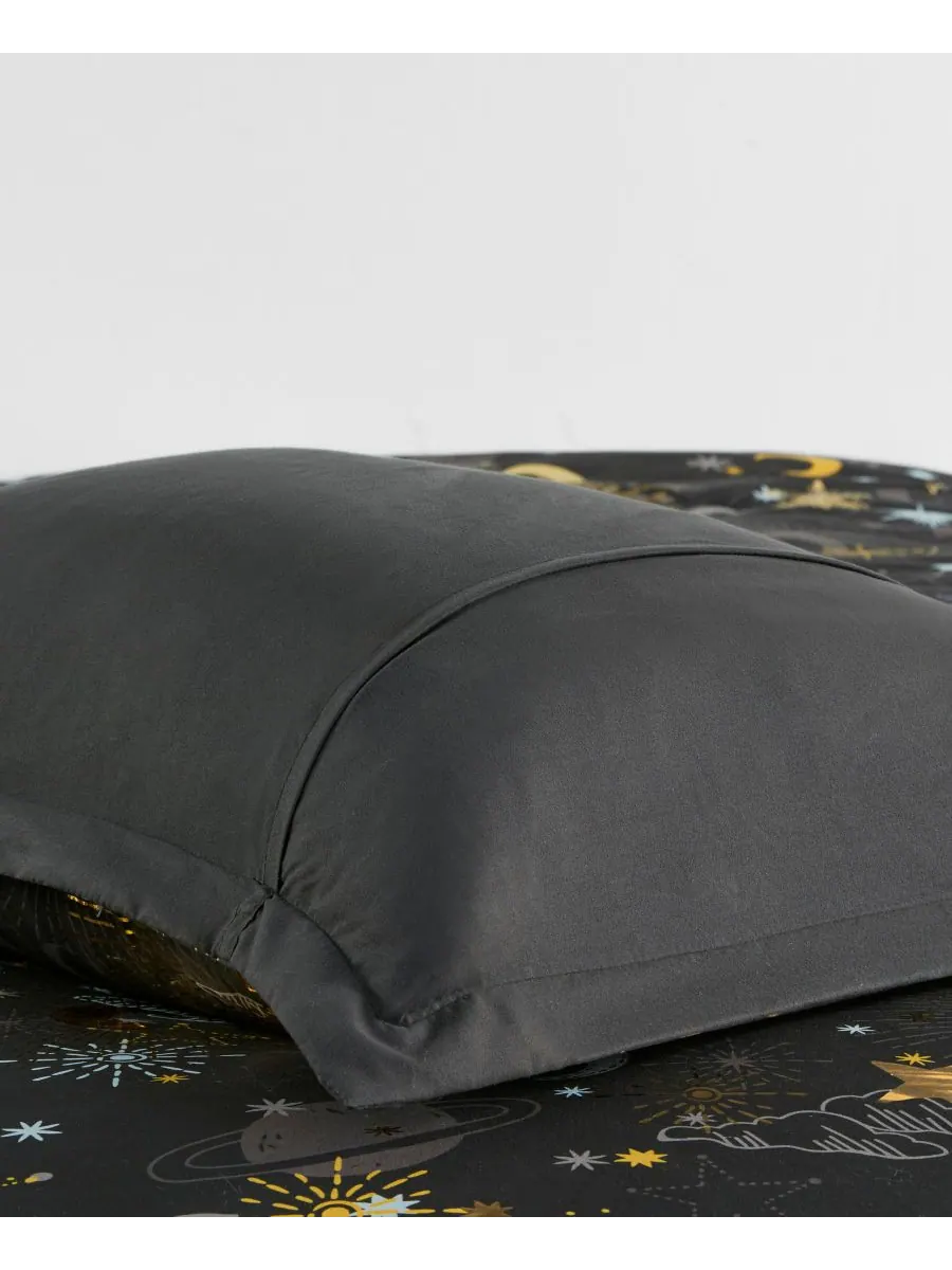 Комплект постельного белья Intelligent Design Celia Starry Sky Metallic из 4 предметов, размер — изображение 9 из 10