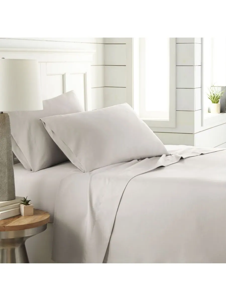 Комплект постельного белья Chic Solids Ultra Soft из 4 предметов, размер Full Southshore Fine Linens — изображение 2 из 8