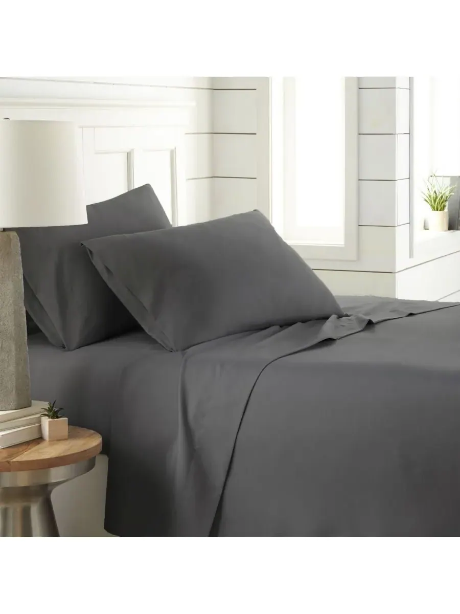 Комплект постельного белья Chic Solids Ultra Soft из 4 предметов, размер Full Southshore Fine Linens — изображение 6 из 8