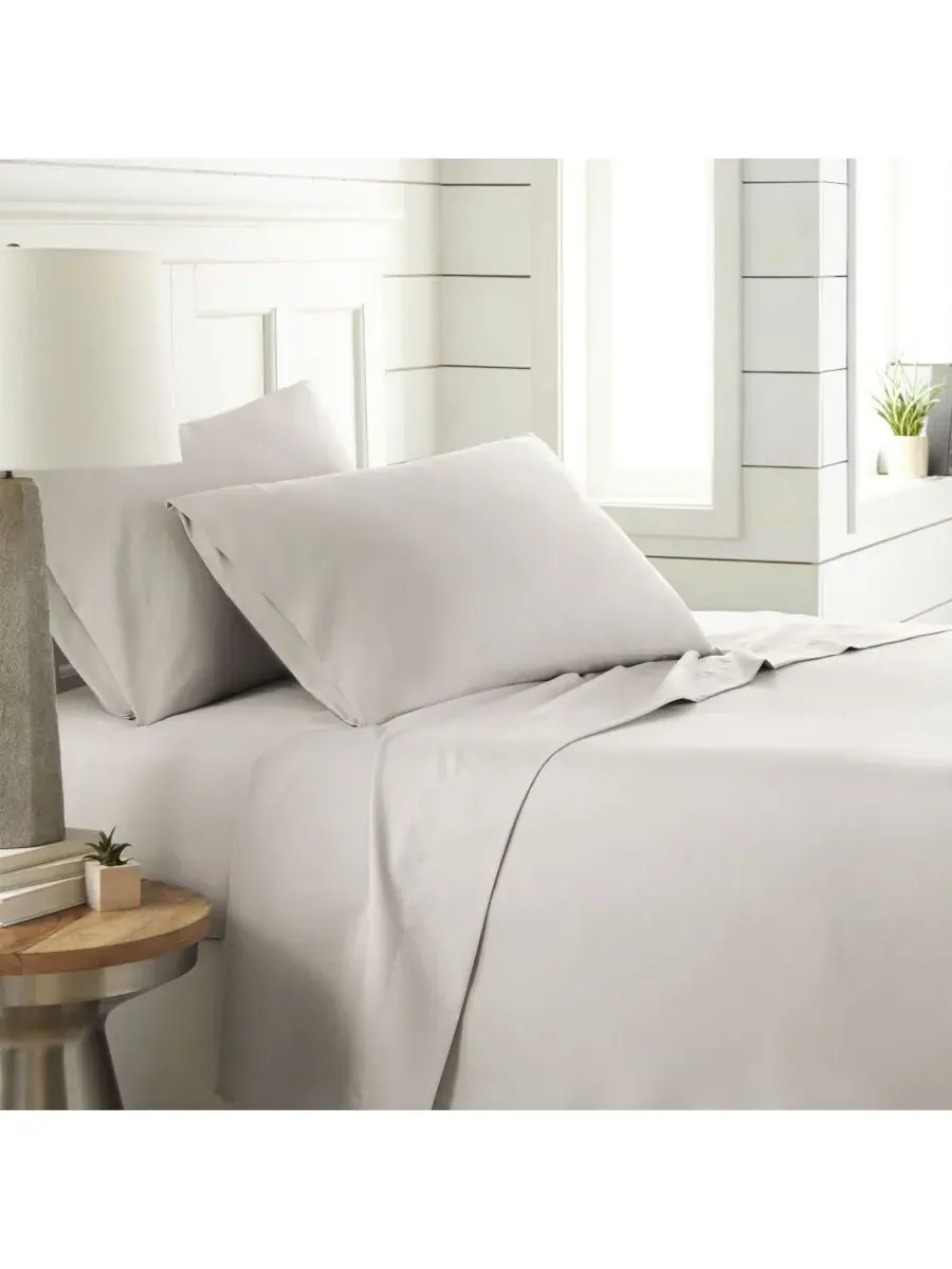 Комплект постельного белья Chic Solids Ultra Soft из 4 предметов, размер Full Southshore Fine Linens — изображение 2 из 8