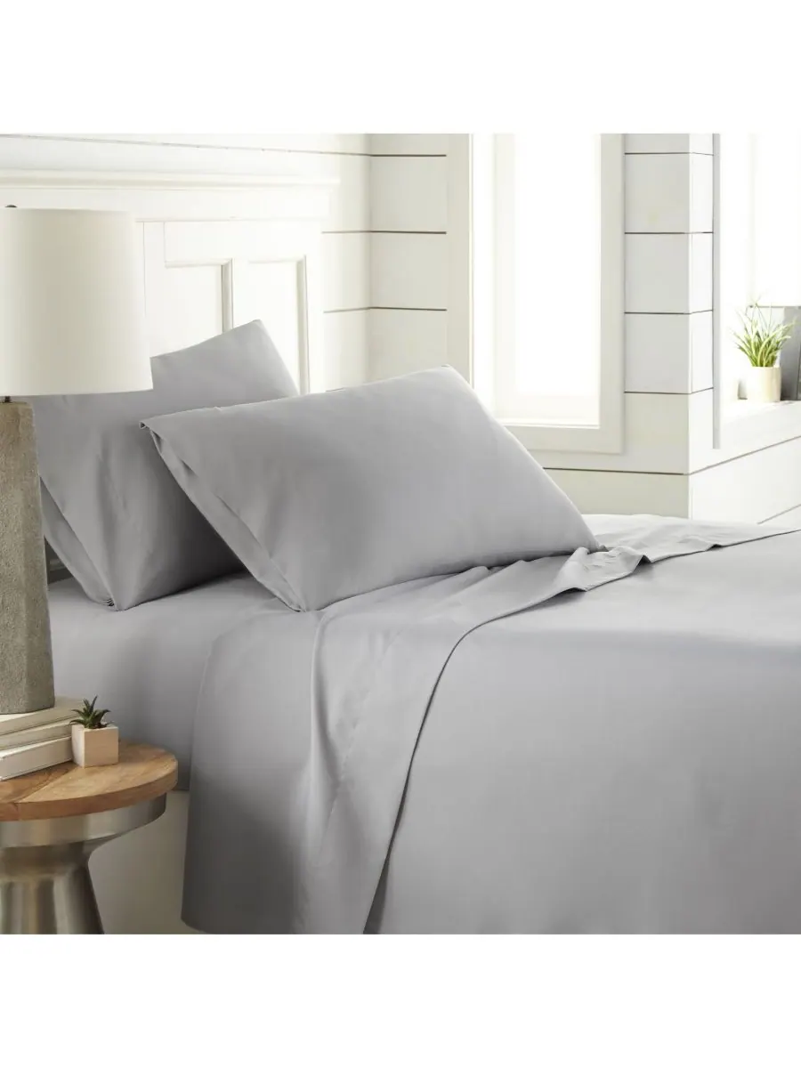 Комплект постельного белья Chic Solids Ultra Soft из 4 предметов, размер Full Southshore Fine Linens — изображение 3 из 8