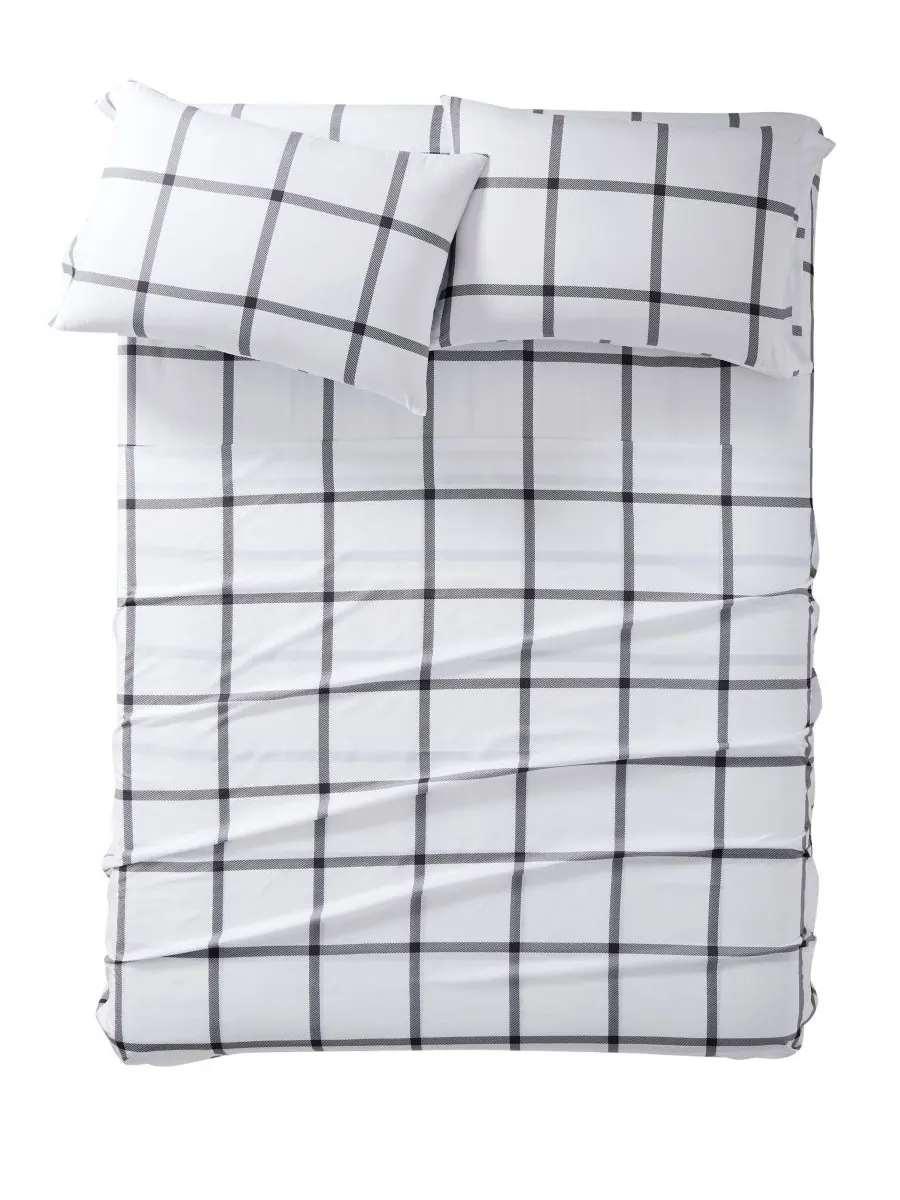 Комплект постельного белья из микрофибры с принтом, 4 предмета, размер Twin XL Truly Soft — изображение 3 из 3