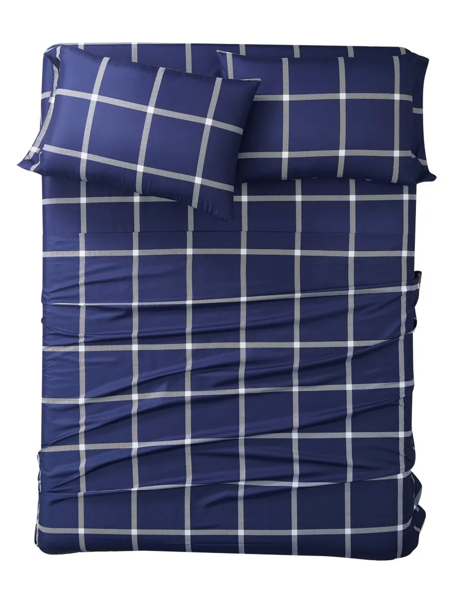 Комплект постельного белья из микрофибры с принтом, 4 предмета, размер Twin XL Truly Soft — изображение 3 из 3
