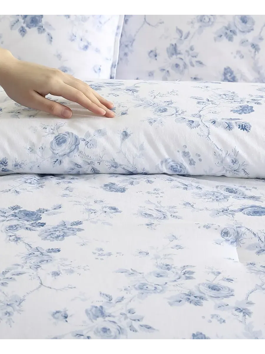 Комплект постельного белья Belinda Cotton, 3 предмета, двусторонний, размер Full/Queen Laura Ashley — изображение 6 из 10