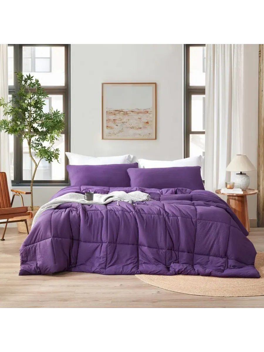 Комплект одеял Snowflakes Oversized Comforter Set Coma Inducer — изображение 1 из 4, фиолетовый