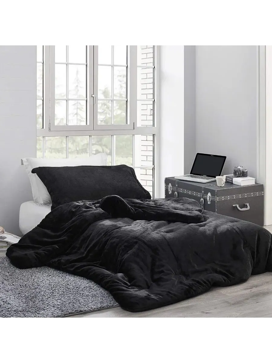 Комплект стеганого одеяла Oversized Me Sooo Comfy Coma Inducer — изображение 2 из 4, черный