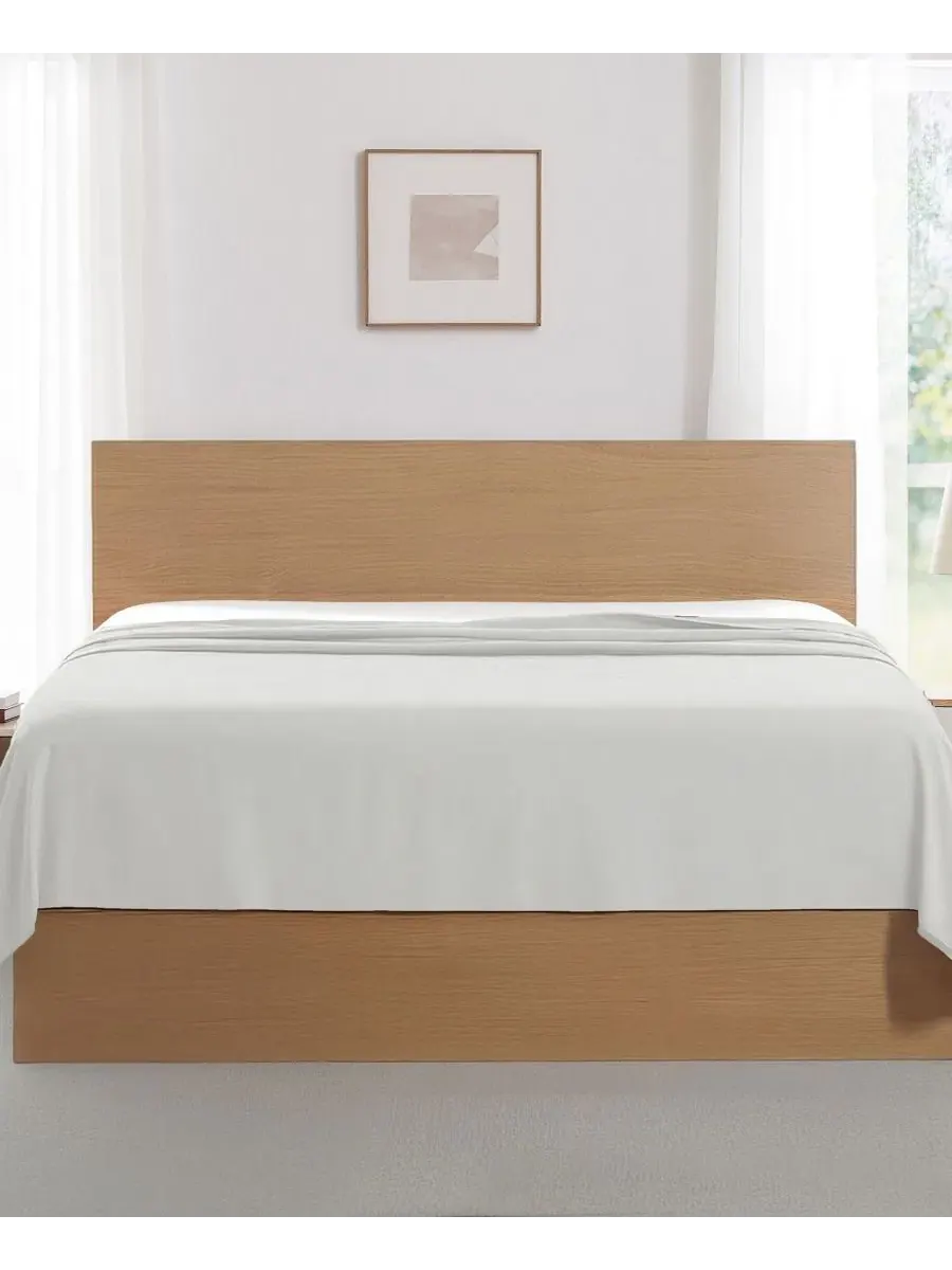 Комплект из 2 простыней, Queen Southshore Fine Linens — изображение 4 из 5, светлый серый
