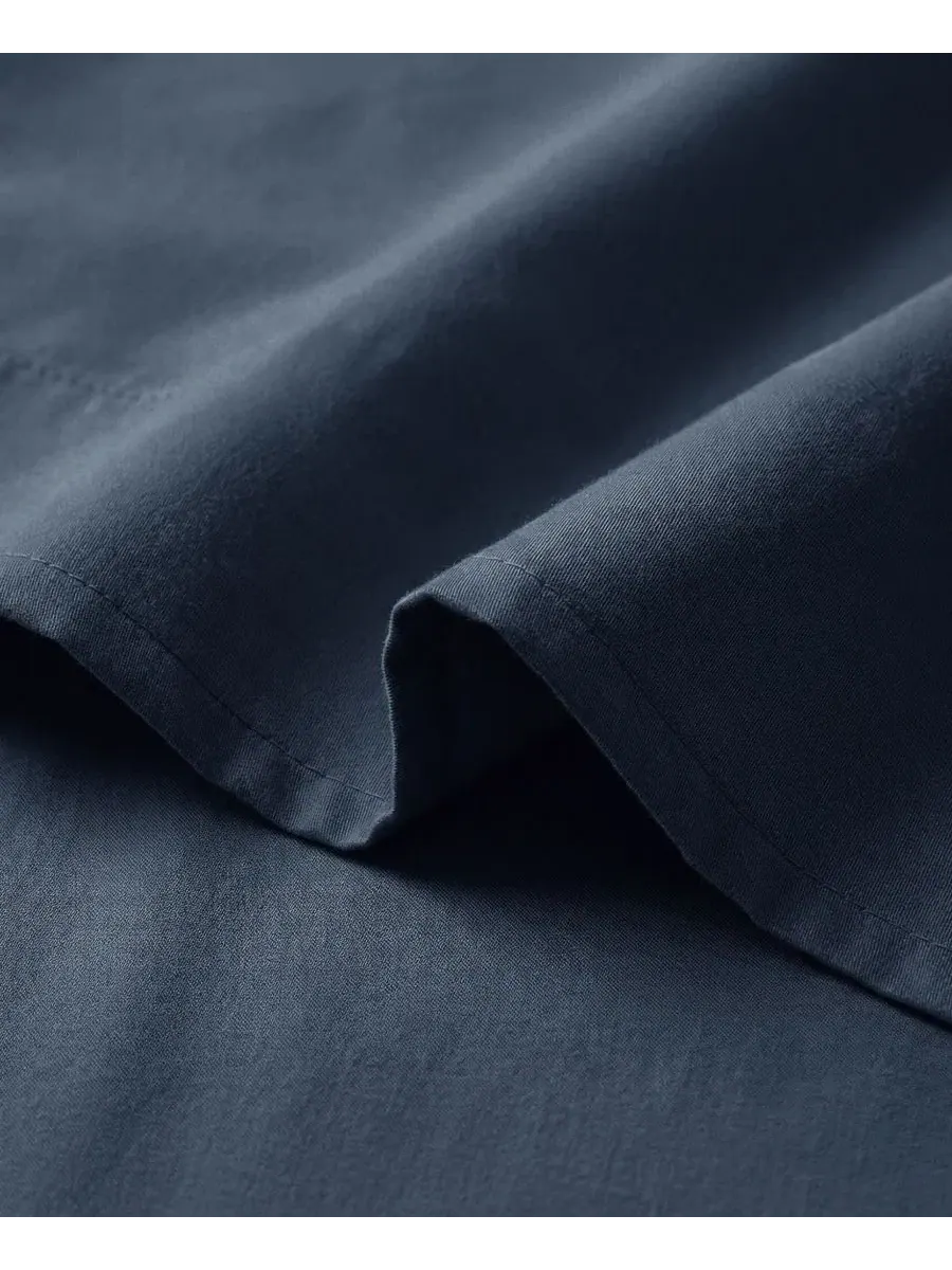 Набор из 2 простыней Vilano Premium Ultra Soft, Queen Southshore Fine Linens — изображение 2 из 5, синий