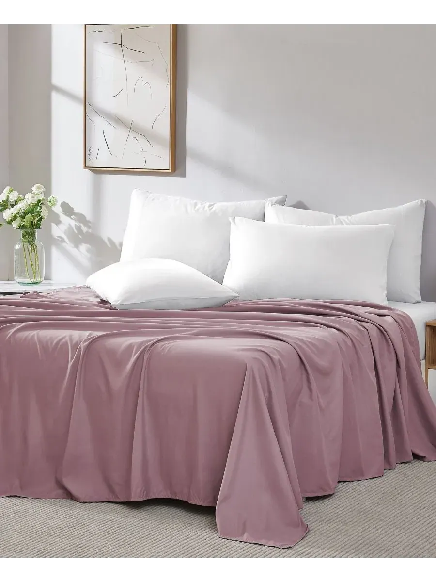 Комплект простыней 2 шт. Queen Southshore Fine Linens — изображение 3 из 5, фиолетовый