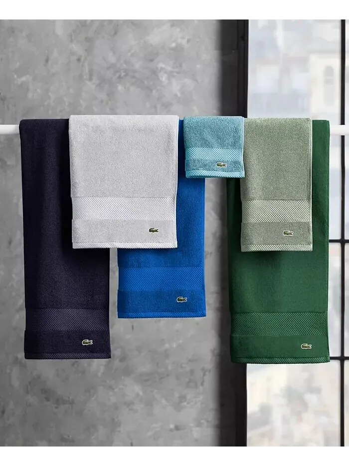 Набор полотенец Lacoste Home Lacoste Heritage Supima из хлопка 6 шт — изображение 4 из 12, микросхема