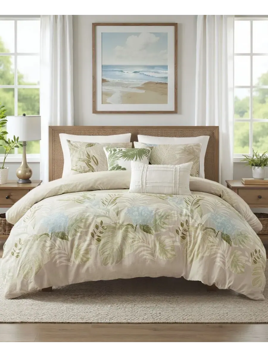 Комплект постельного белья Kiawah Island Cotton, 5 предметов, размер Full/Queen Harbor House