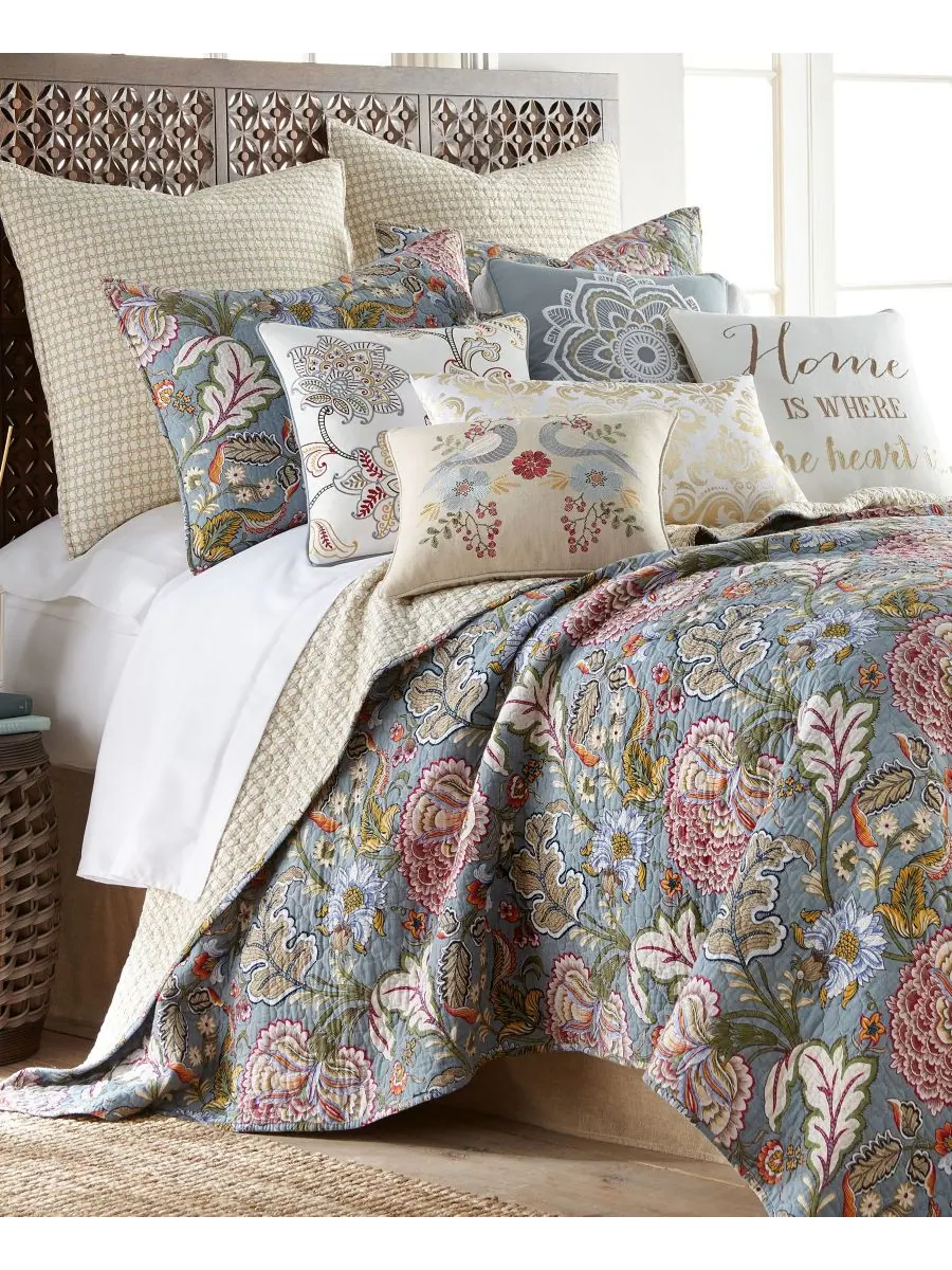 Комплект постельного белья Angelica Spring Jacobean Floral из 3 предметов, размер King Levtex