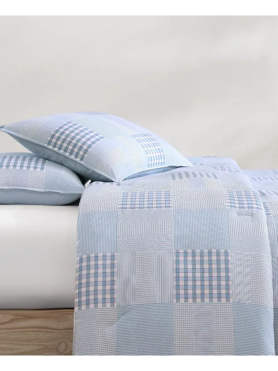 Комплект постельного белья Hamptons Patchwork Cotton из 3 предметов, размер Full/Queen Tommy — изображение 5 из 9